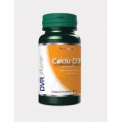 Calciu+d3  60cps DVR PHARM