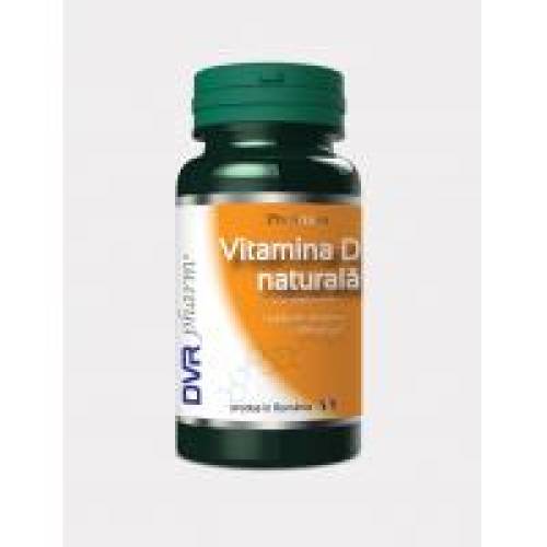 Vitamina d naturala 60cps DVR PHARM