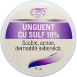 Unguent sulf 10%  40gr CETA