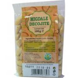 Migdale crude decojite 100gr HERBALSANA