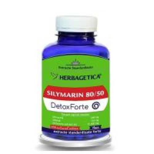 Silymarin 80/50 detox forte  120cps HERBAGETICA