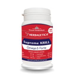 Krill oil  omega 3 forte   60cps HERBAGETICA