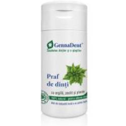 Praf de dinti genna dent  75gr VIVA NATURA