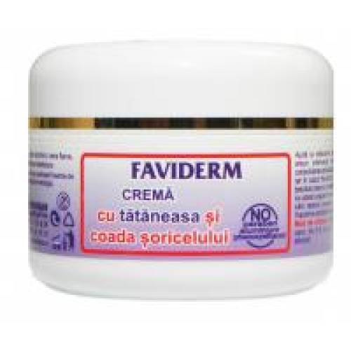 Crema cu tataneasa si coada soricelului l031 50ml FAVISAN