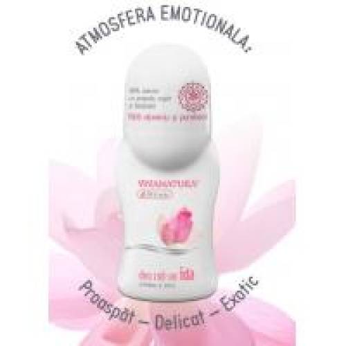 Deo roll-on natural ida cu orhidee si lotus 50ml VIVA NATURA