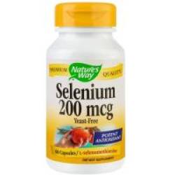 Selenium 200mg 60cps NATURES WAY