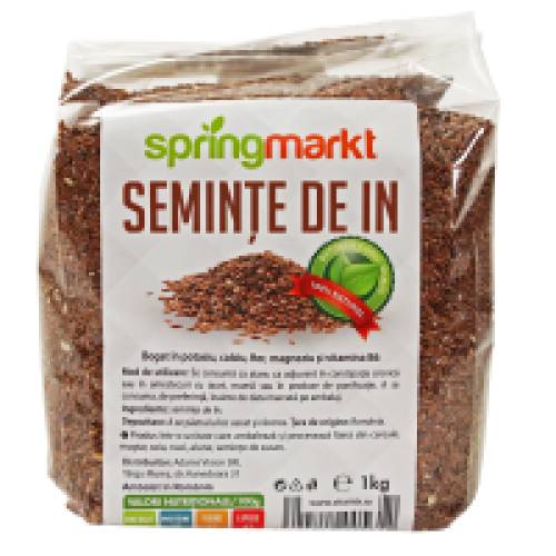 Seminte de in 1kg SPRINGMARKT