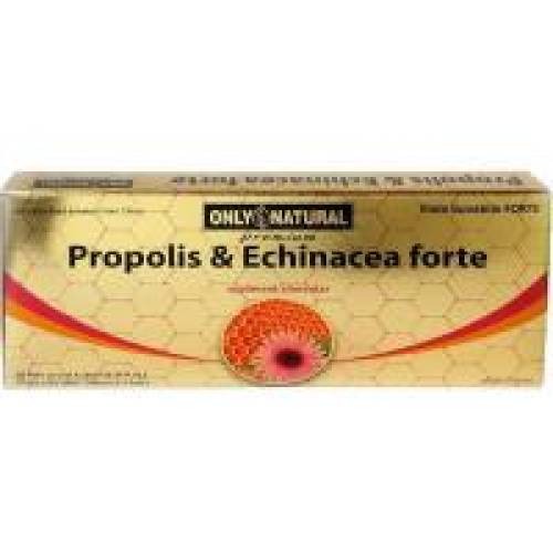 Fiole cu propolis si echinacea forte 10 ml 10buc ONLY NATURAL