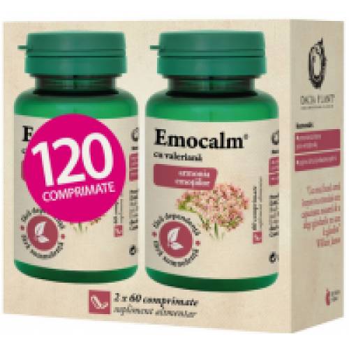Emocalm cu valeriana  120buc DACIA PLANT