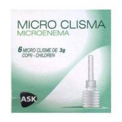 Microclisma sterila pentru copii 6buc SANA EST