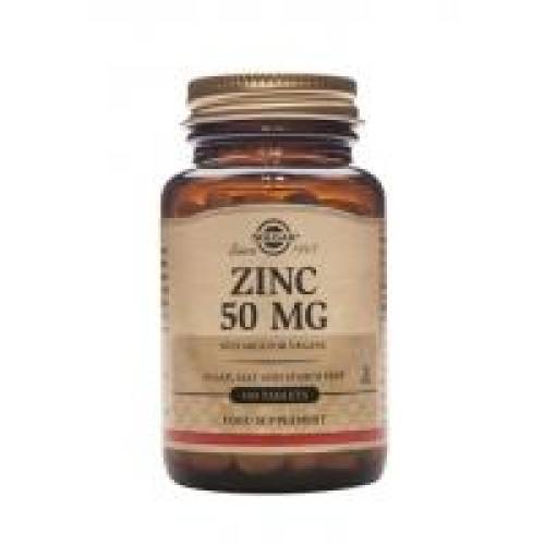 Zinc gluconate 50 mg 100tbl SOLGAR