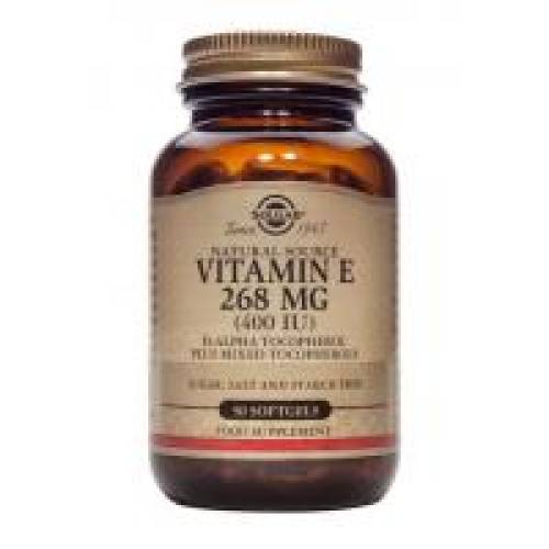 Vitamina e 268 mg (400 iu) 50cps SOLGAR