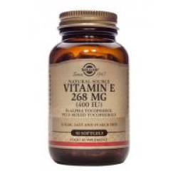 Vitamina e 268 mg (400 iu) 50cps SOLGAR