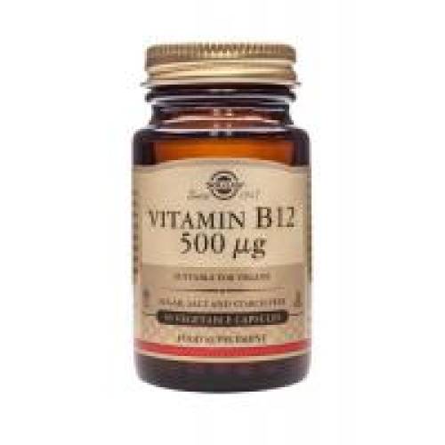 Vitamina b12 500 mcg 50cps SOLGAR