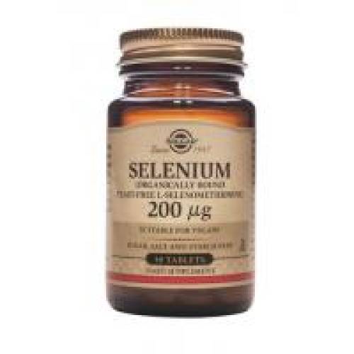 Selenium 200 mcg 50tbl SOLGAR