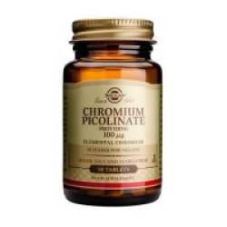 Chromium picolinate 100 mcg 90tbl SOLGAR