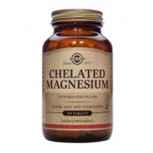 Chelated magnesium 100tbl SOLGAR