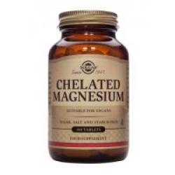 Chelated magnesium 100tbl SOLGAR