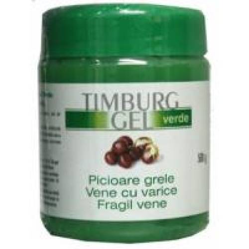 Timburg verde gel pentru picioare grele si varice  500ml TRANS ROM