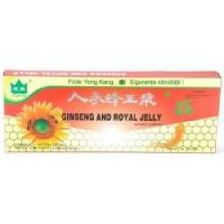 Fiole cu extract de ginseng & royal jelly 10ml 10buc YONG KANG