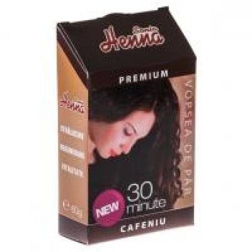 Vopsea de par premium cafeniu 60gr HENNA SONIA