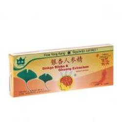 Fiole cu extract din ginkgo biloba & ginseng 10ml 10buc YONG KANG