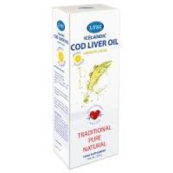 Ulei din ficat de cod natural 240ml LYSI