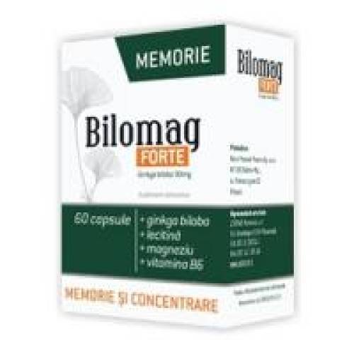 Bilomag forte pentru memorie 60cps ZDROVIT
