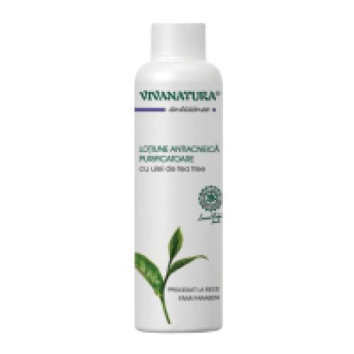 Masca antiacneica cu argila si tea tree 75ml VIVA NATURA