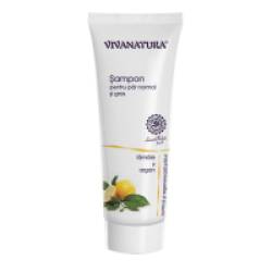 Sampon pentru par normal si gras cu lamaie si argan 250ml VIVA NATURA