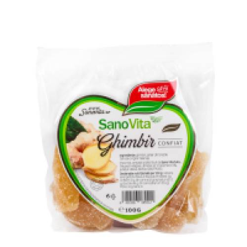 Ghimbir confiat 100gr SANO VITA