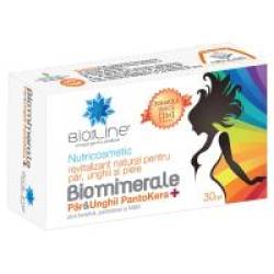 Biominerale pentru par & unghii pantokera+ 30cpr BIO SUN LINE