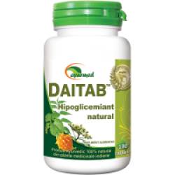 Daitab, hipoglicemiant natural 120tbl AYURMED