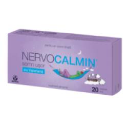 Nervocalmin somn usor cu valeriana 20cps BIOFARM