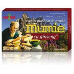 Extract de rasina mumie cu ginseng-tablete 30tbl DAMAR