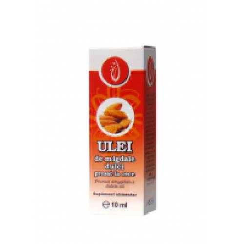 Ulei de migdale dulci presat la rece 10ml SANITAS NATURAE