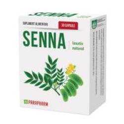 Senna-laxativ natural 30cps PARAPHARM