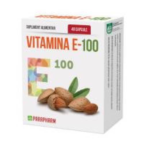 Vitamina e-100 30cps PARAPHARM