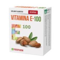 Vitamina e-100 30cps PARAPHARM