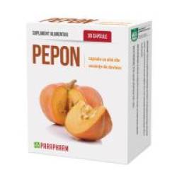 Capsule pepon cu ulei de dovleac 30cps PARAPHARM
