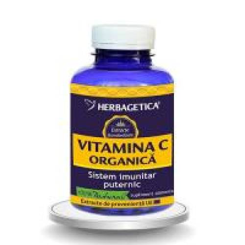 Vitamina c organica 120cps HERBAGETICA