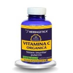 Vitamina c organica 120cps HERBAGETICA