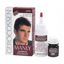 Sampon colorant pentru barbati-negru 25ml GEROCOSSEN