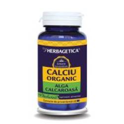 Calciu organic alga calcaroasa 30cps HERBAGETICA