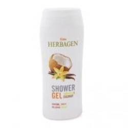Gel de dus vanilie si cocos 250ml HERBAGEN