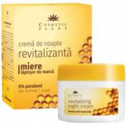 Crema de noapte revitalizanta cu miere si laptisor de matca 50ml COSMETIC PLANT