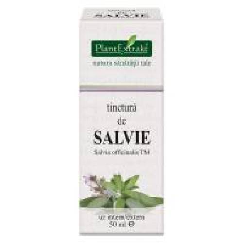 Tinctura de salvie - salvia officinalis tm 50ml PLANTEXTRAKT