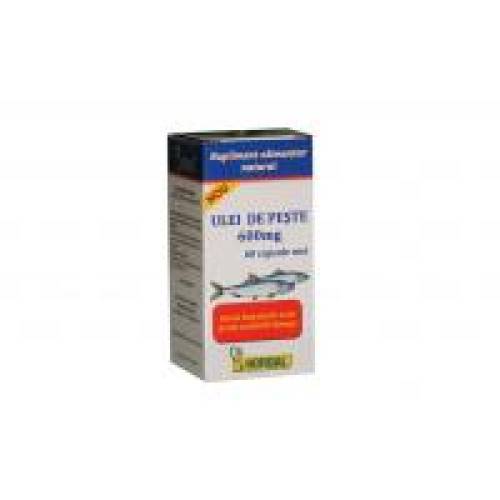 Ulei de peste 600mg 60cps HOFIGAL