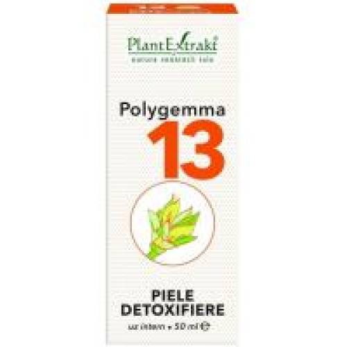 Polygemma 13 - piele detoxifiere 50ml PLANTEXTRAKT