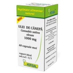 Ulei de canepa 40cps HOFIGAL